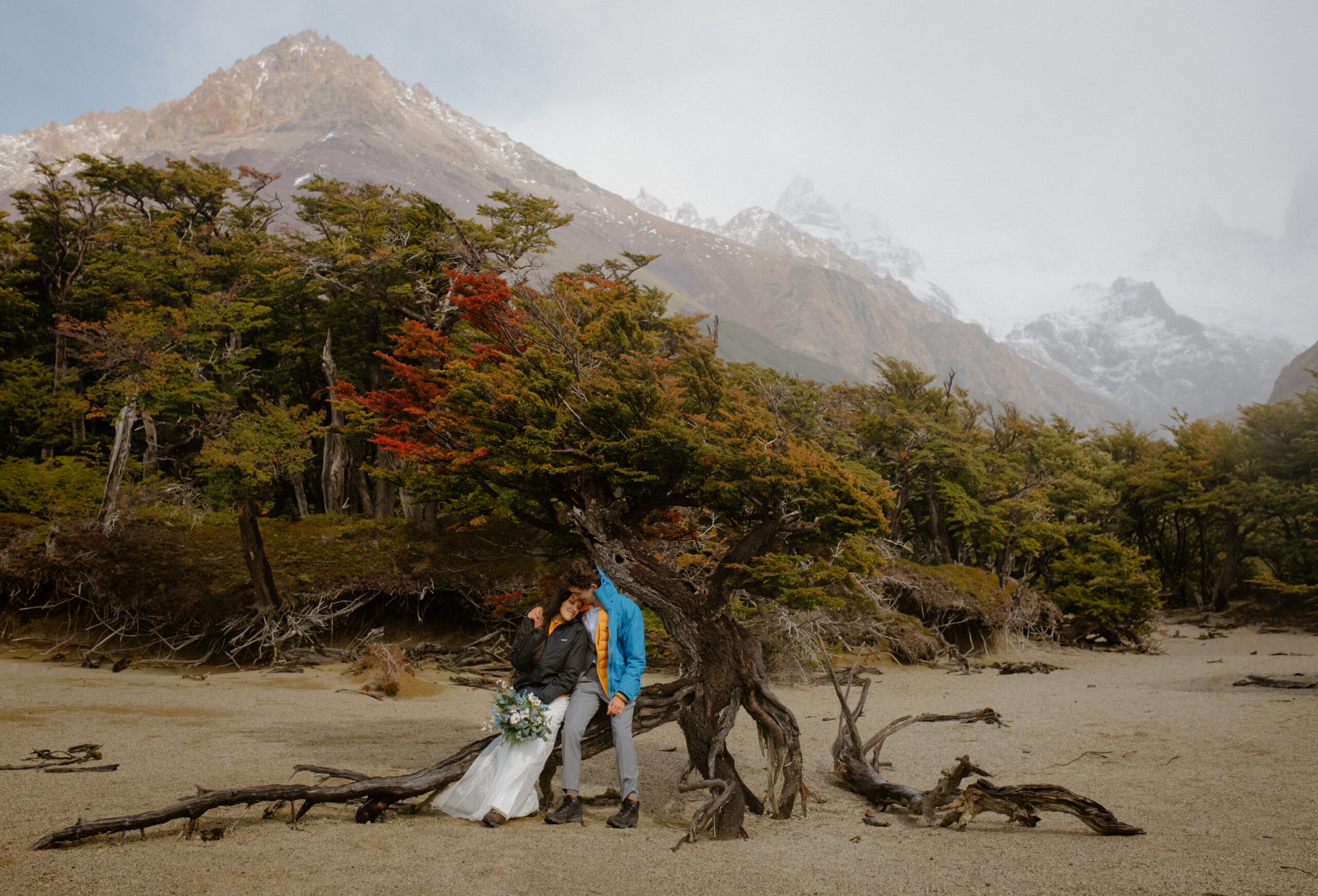Patagonia Adventure Elopement Photos at the Fitz Roy